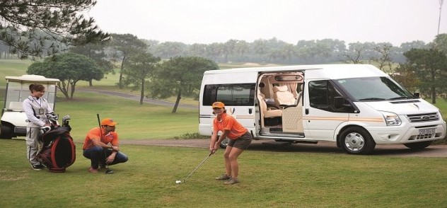 Thuê xe Limousine tại Bắc Ninh đi đánh golf