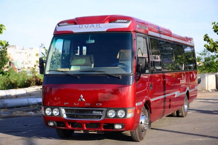 Thuê xe fuso Limousine 19 chỗ Hà Nội đi các tỉnh phía Bắc