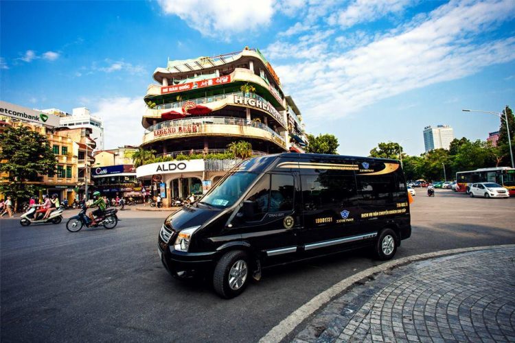 Thuê xe Fuso Limousine 19 chỗ Hà Nội đi Điện Biên