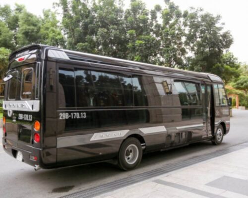Cho thuê limousine Fuso Dcar 19 chỗ