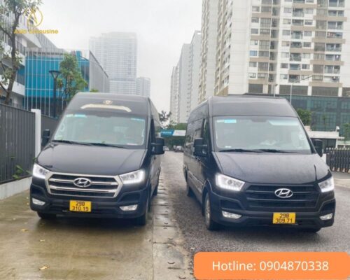 Xe limousine 9 chỗ đi đền Chu Văn An