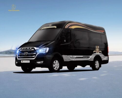 Thuê xe limousine 12 chỗ Hyundai Solati hạng thương gia Maybach