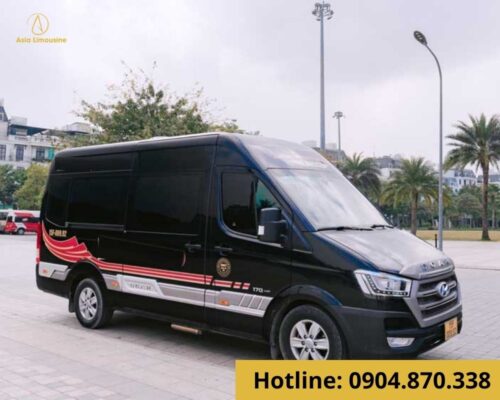 Xe limousine 9 chỗ sang trọng, tiện nghi cao cấp